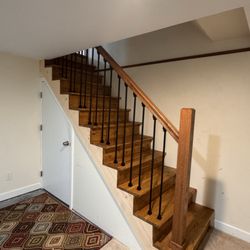 DK Construction - Custom stairwell