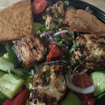Tio’s Mediterranean Grill - Greek Salad with chicken kabob - Mediterranean Near Me - San Leandro, California Tio’s Mediterranean Grill - Greek Salad with chicken kabob - Mediterranean Near Me - San Leandro, California