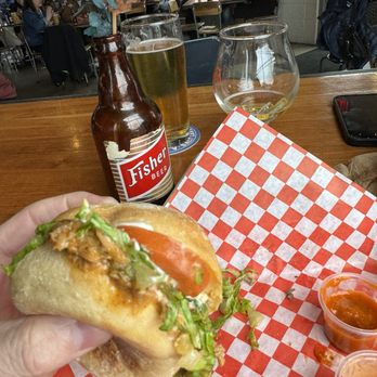 Fisher Brewing - Chicken slider - Breweries Near Me - Salt Lake City, Utah Fisher Brewing - Chicken slider - Breweries Near Me - Salt Lake City, Utah