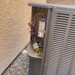 Alfa Appliances - Experts in AC is this normal?  I had a hvac company inspect today and he said he's afraid to even touch this because of how it's placed.