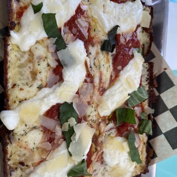 Thicc Pizza Co. - Burrata and basil pizza - Pizza Near Me - Albuquerque, New Mexico Thicc Pizza Co. - Burrata and basil pizza - Pizza Near Me - Albuquerque, New Mexico