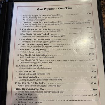 TK Banh Xeo - Menu - Vietnamese Near Me - Garden Grove, California