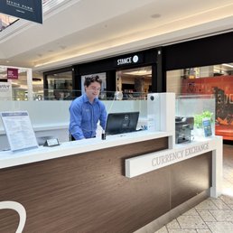 Dillon at the counter