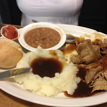 Miz Zip's - small roast beef dinner.  everything good just as you would exspect from a diner.  could use some help with the mashed potatos. - American Near Me - Flagstaff, Arizona