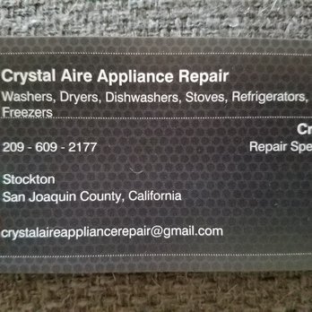 Crystal Aire Appliance Repair - Appliances & Repair Near Me
