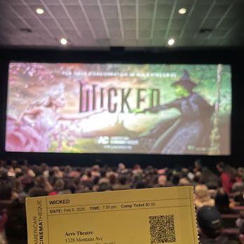 Aero Theatre - Seated in the back row / accessible seating. - Cinema Near Me - Santa Monica, California Aero Theatre - Seated in the back row / accessible seating. - Cinema Near Me - Santa Monica, California