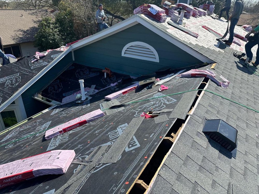 Slide of Austin Roofing