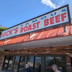 Nick's Famous Roast Beef - Outside