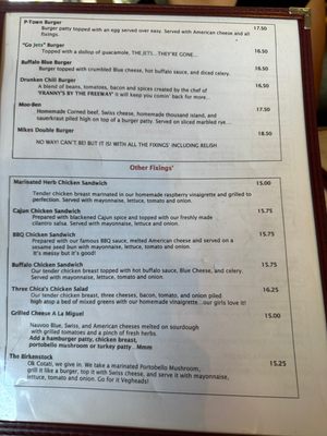 Menu photo 3 Mike's at the Crossroads Cotati, CA