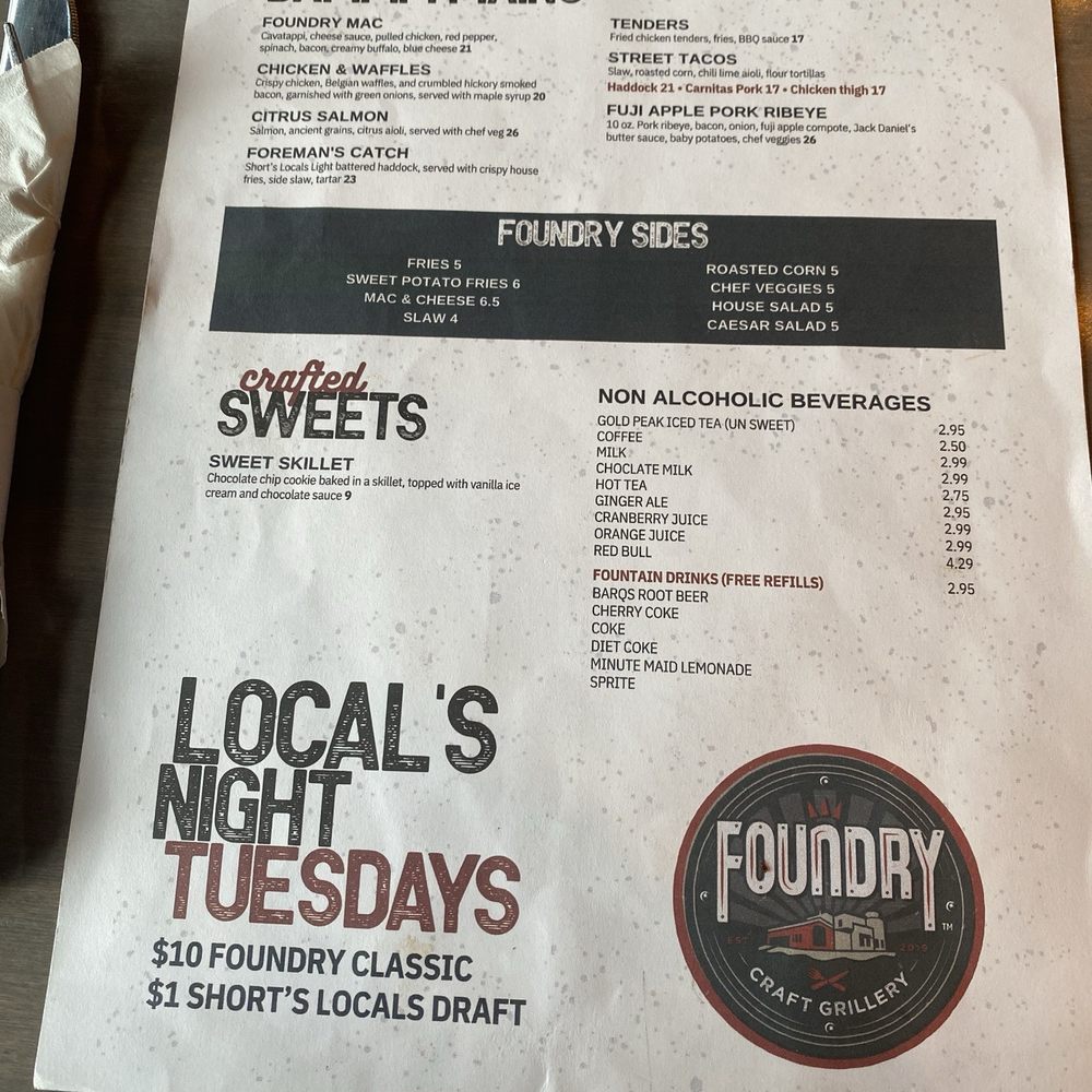 Foundry Craft Grillery - Pizza Near Me - East Jordan, Michigan Foundry Craft Grillery - Pizza Near Me - East Jordan, Michigan