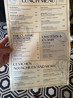 Menu photo 2 Barracuda San Francisco, NAY Menu photo 2 Barracuda San Francisco, NAY