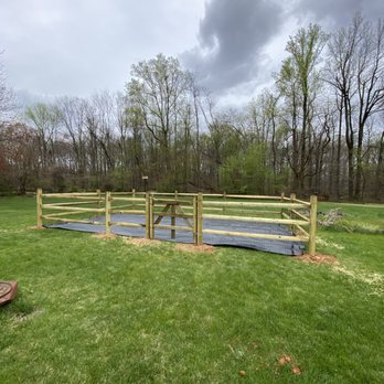 Preston’s Lawn Care - Fence around a new garden in Churchville, MD - Lawn Services Near Me Preston’s Lawn Care - Fence around a new garden in Churchville, MD - Lawn Services Near Me