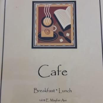 Orange Cafe Bistro - Menu cover - Breakfast & Brunch Near Me - Orange, California