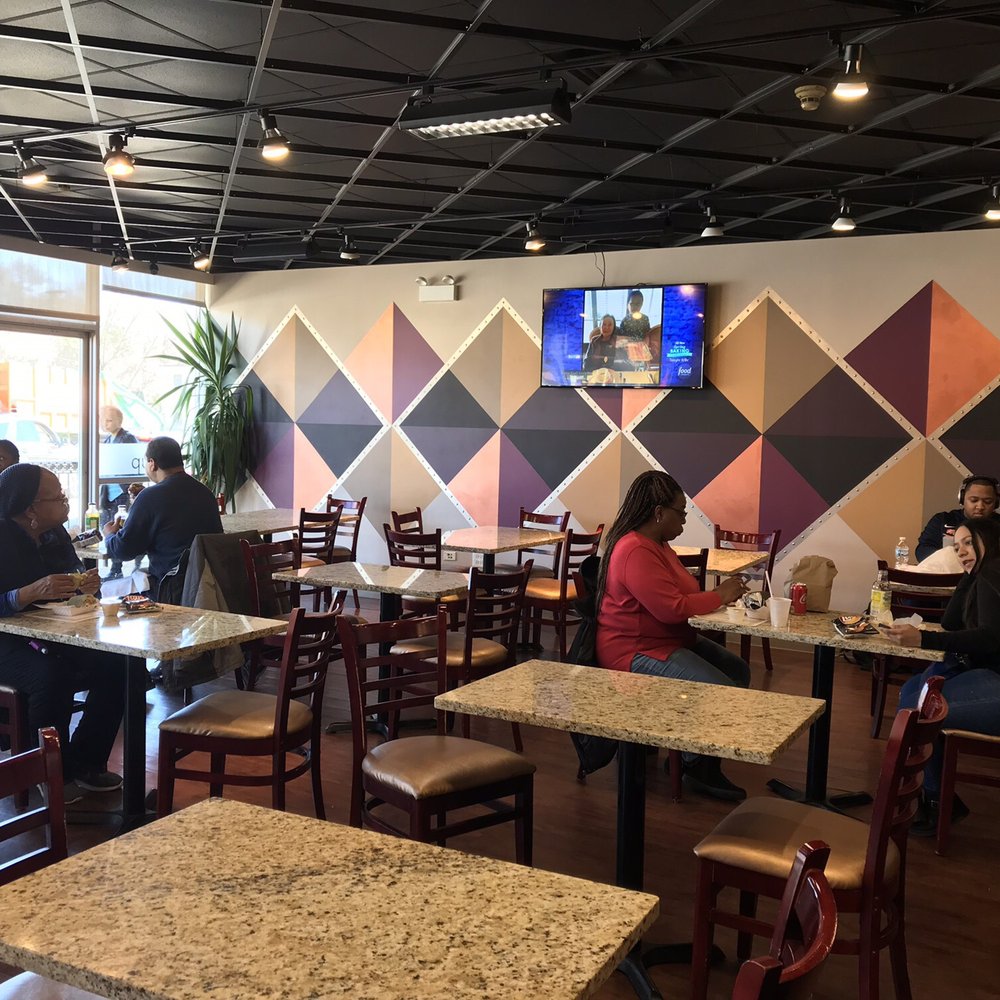 Aint She Sweet Cafe - Nice seating area inside - Cafes Near Me - Chicago, Illinois Aint She Sweet Cafe - Nice seating area inside - Cafes Near Me - Chicago, Illinois