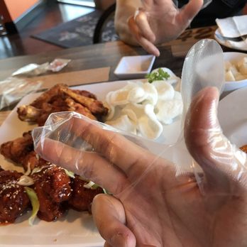 Ttobongee Chicken - They give you finger gloves lol - Korean Near Me - Santa Clara, California Ttobongee Chicken - They give you finger gloves lol - Korean Near Me - Santa Clara, California