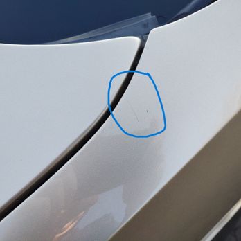 Safelite AutoGlass - Paint on the upper driver's side fender that got scratched and chipped by the Safelite technician during the windshield replacement - Windshield Installation & Repair Near Me - Rochester, New York Safelite AutoGlass - Paint on the upper driver's side fender that got scratched and chipped by the Safelite technician during the windshield replacement - Windshield Installation & Repair Near Me - Rochester, New York
