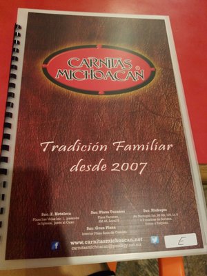 Menu photo 5 Carnitas Michoacán Cancún, ROO