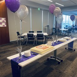 Batter Up Cake Shop - Dessert table at corporate event.