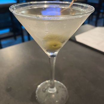 San Marco - great dirty with light vermouth. well shaken, icy cold. - Italian Near Me - Venice, Florida