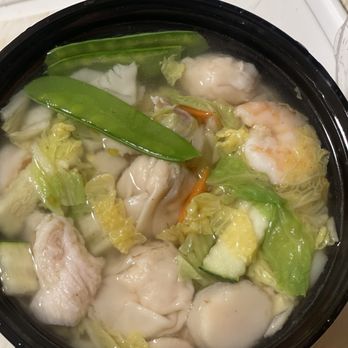 The Wok - WOR WONTON SOUP great flavor - Chinese Near Me - Sacramento, California