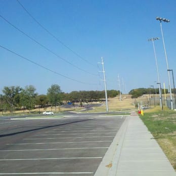Harker Heights Community Park - View of the parking lot and the trail beyond - Parks Near Me - Harker Heights, Texas
