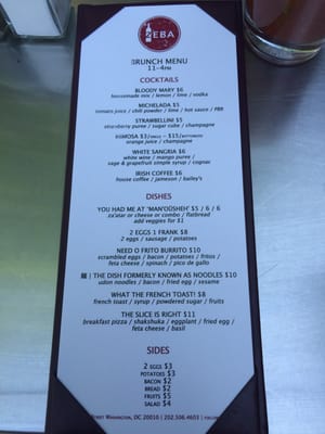 Menu photo 4 Zeba Washington, DC, DC