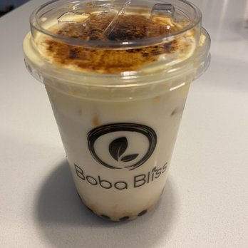 Boba Bliss - Creme brûlée latte - Bubble Tea Near Me - Dublin, California