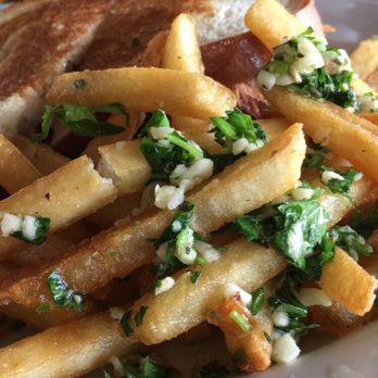Boulevard Cafe - oregano garlic fries!! - New American Near Me - Daly City, California