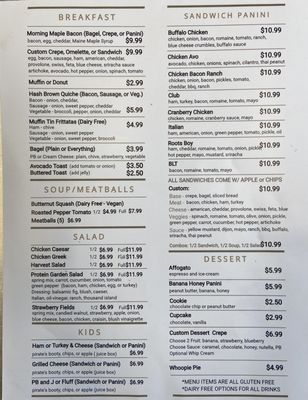 Menu photo 5 Roots Cafe Maine Westbrook, ME