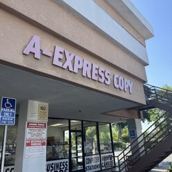 A-Express Copy - store front