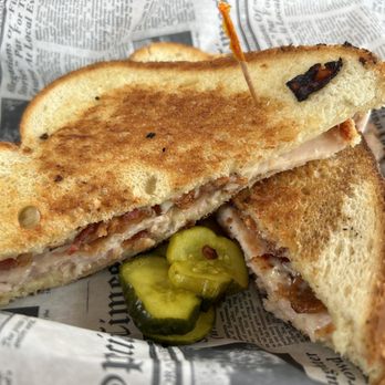 Octopus' Beer Garden - Smoked Turkey Melt - Beer Gardens Near Me - Mount Clemens, Michigan