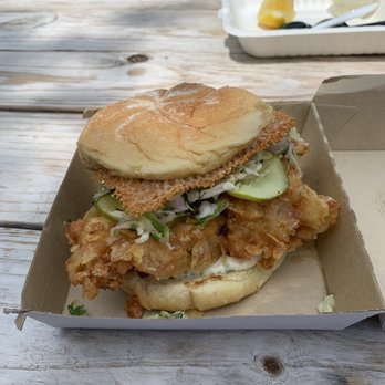 Dune Brothers - Fish Sandwich - New American Near Me - Providence, Rhode Island