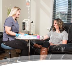 IVX Health - ALL infusion suites are private.