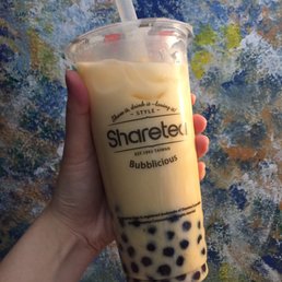 Mango Green Milk Tea