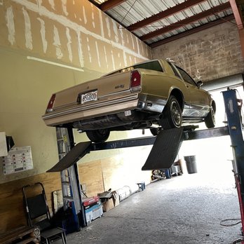 Exhaust Systems Hawaii - 1985 Monte Carlo getting inspected and about to see what's best for it. - Auto Repair Near Me - Kailua, Hawaii Exhaust Systems Hawaii - 1985 Monte Carlo getting inspected and about to see what's best for it. - Auto Repair Near Me - Kailua, Hawaii
