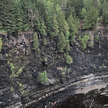 Kakabeka Falls Provincial Park - People fishing on the bank. - Parks Near Me - Kakabeka Falls, Ontario