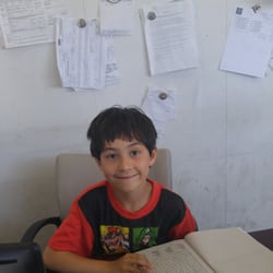 Ralph Triangle Service - Ralph let my son use his desk so he could do some activities to pass the time