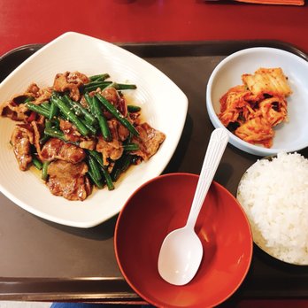 Manna Rang - Stir-fried pork with green beans, delicious! - Korean Near Me - Catonsville, Maryland Manna Rang - Stir-fried pork with green beans, delicious! - Korean Near Me - Catonsville, Maryland