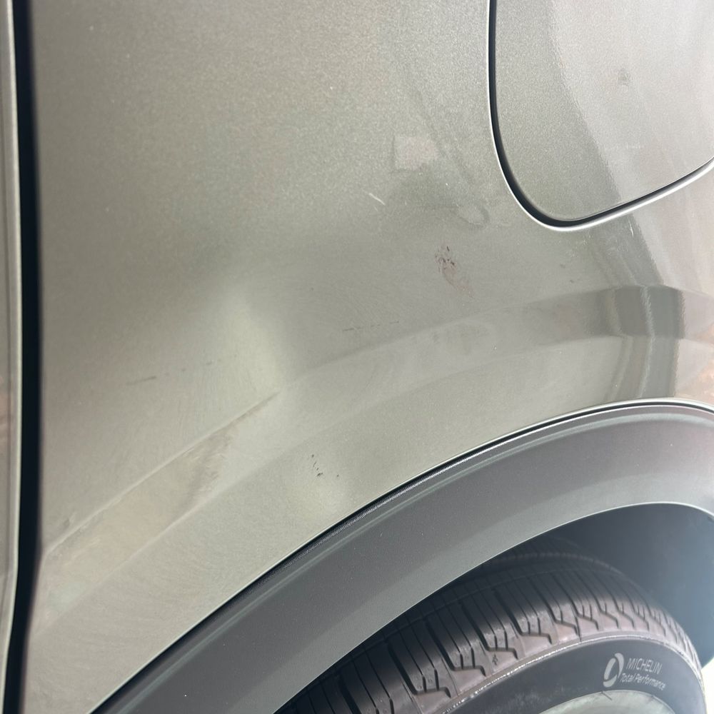 dent near gas tank dent near gas tank