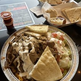 Gyro platter Gyro platter