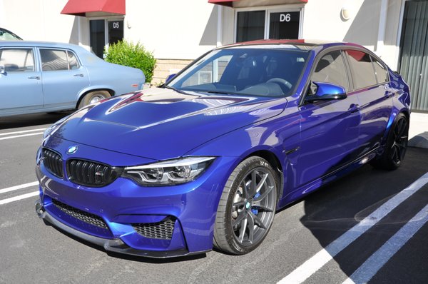 Photo of Immaculate Reflections Auto Detailing - Brentwood, CA, US. BMW M3 CS received full front PPF protection