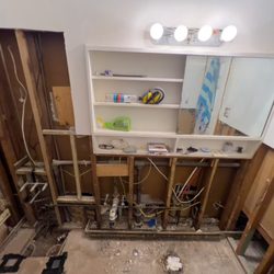 A Small Job LLC - This is a before picture of the bathroom remodel.
