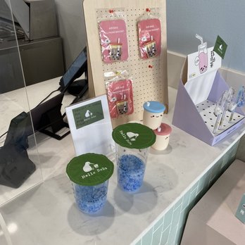 Hello Boba - Cute stuff at the counter - Coffee & Tea Near Me - El Monte, California