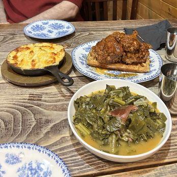 Luella's Southern Kitchen - Mac and Cheese, Nashville Hot Chicken and Waffles, Braised Collard Greens - Southern Near Me - Chicago, Illinois Luella's Southern Kitchen - Mac and Cheese, Nashville Hot Chicken and Waffles, Braised Collard Greens - Southern Near Me - Chicago, Illinois
