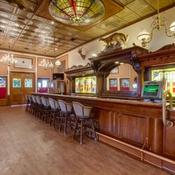Elm Waterhole Saloon - Pull up to the bar with plenty of seating, gorgeous stained glass, and delicious drinks