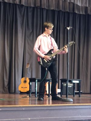 Rock Band Summer Camp - Session 1: 6/22 - 6/26. 9:00am - 3:00pm or 9:00am - 12:00pm.
Session 2: 7/27 - 7/31. 9:00am - 3:00pm or 9:00am - 12:00pm.
~6 months experience with instrument of choice (guitar, bass drums, keyboard, or voice) recommended.
Ages 8-14
Build-A-Band is a rock band camp where kids come together to form real bands, learn real songs, and make real music
Campers try out instruments like guitar, bass, drums, keyboards, and vocals, then team up with fellow musicians to build a band from the ground up. With guidance from experienced instructors, campers learn the basics of playing in a group; keeping a beat, listening to each other, writing parts, and bringing songs to life together.
Each day mixes hands-on music making, band rehearsals, creative games, and confidence-building activities in a fun, supportive environment. Rooted in Oakland’s rich music culture, Build-A-Band is all about collaboration, creativity, and letting kids discover their own sound. Rock Band Summer Camp - Session 1: 6/22 - 6/26. 9:00am - 3:00pm or 9:00am - 12:00pm.
Session 2: 7/27 - 7/31. 9:00am - 3:00pm or 9:00am - 12:00pm.
~6 months experience with instrument of choice (guitar, bass drums, keyboard, or voice) recommended.
Ages 8-14
Build-A-Band is a rock band camp where kids come together to form real bands, learn real songs, and make real music
Campers try out instruments like guitar, bass, drums, keyboards, and vocals, then team up with fellow musicians to build a band from the ground up. With guidance from experienced instructors, campers learn the basics of playing in a group; keeping a beat, listening to each other, writing parts, and bringing songs to life together.
Each day mixes hands-on music making, band rehearsals, creative games, and confidence-building activities in a fun, supportive environment. Rooted in Oakland’s rich music culture, Build-A-Band is all about collaboration, creativity, and letting kids discover their own sound.