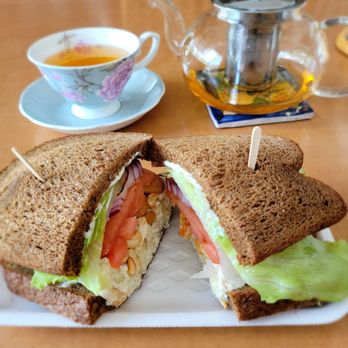 T C's Yummies - Chicken cashew sandwich with squaw bread. - Ice Cream & Frozen Yogurt Near Me - Fullerton, California T C's Yummies - Chicken cashew sandwich with squaw bread. - Ice Cream & Frozen Yogurt Near Me - Fullerton, California