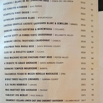 Postino Annex - drink menu 2 - Wine Bars Near Me - Tempe, Arizona