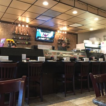 Hi Sushi - Clean sushi bar with a decent sized tv. - Japanese Near Me - Bakersfield, California Hi Sushi - Clean sushi bar with a decent sized tv. - Japanese Near Me - Bakersfield, California