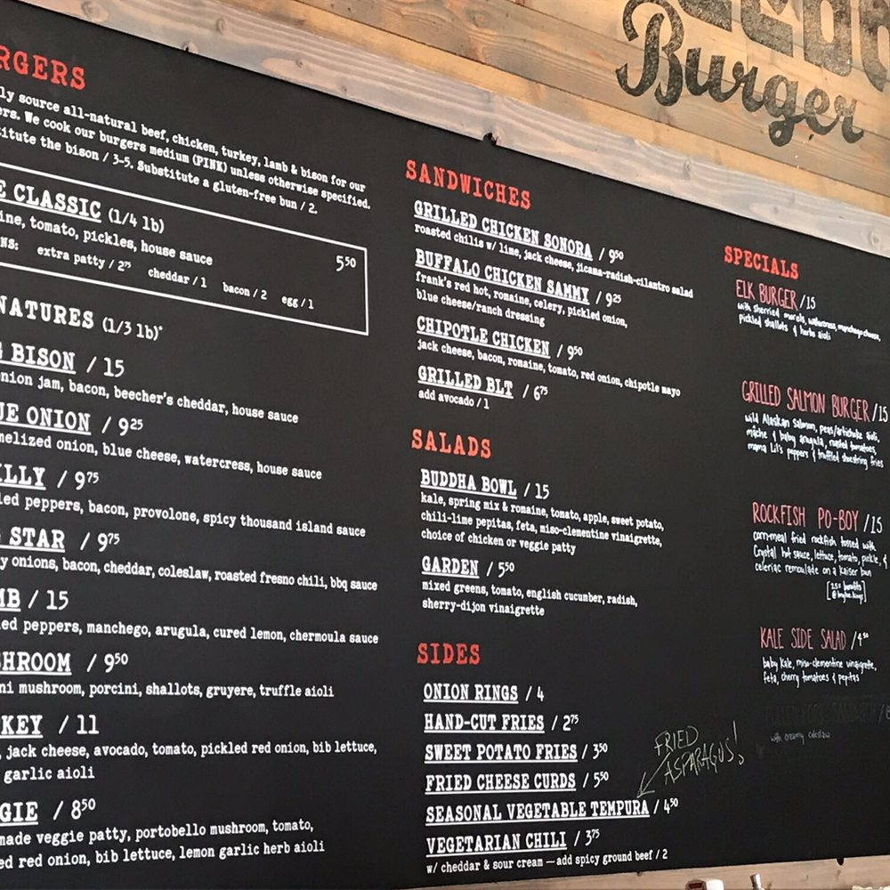 Uneeda Burger - Menu - Burgers Near Me - Seattle, Washington Uneeda Burger - Menu - Burgers Near Me - Seattle, Washington